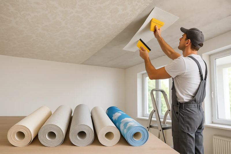 Как выбрать потолочные обои: полезные рекомендации Как выбрать потолочные обои: полезные рекомендации