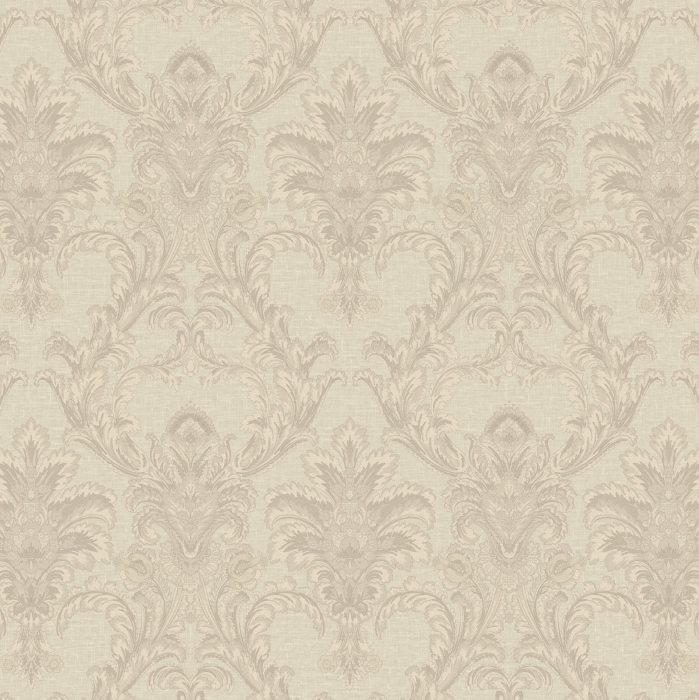 Кремовые обои для гостиной