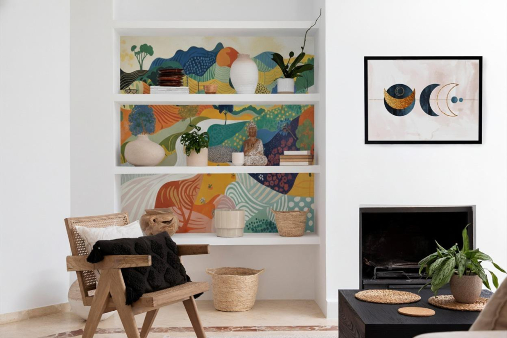 Фреска в нише