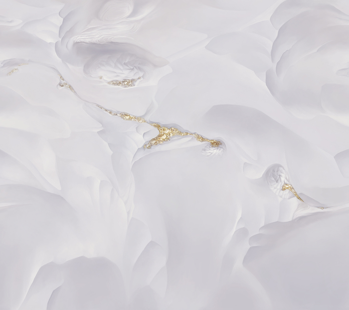 Фреска с современным артом