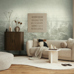 77069-1 Панно AS Creation 159*280, Олени в туманном лесу