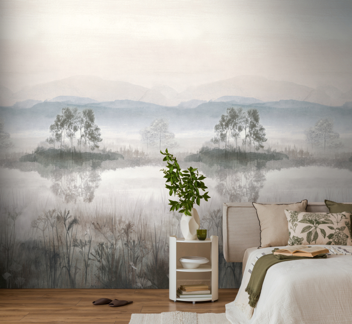 79236-5 Панно AS Creation 159*280, Горное озёро