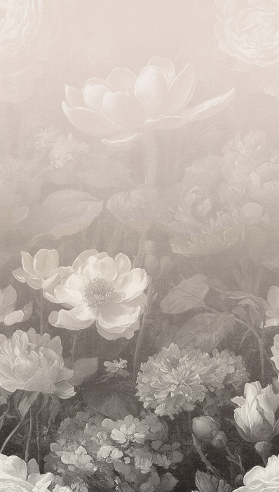 79249-1 Панно AS Creation 159*280, Гармония белых цветов