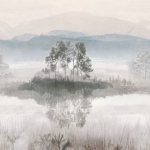 79236-5 Панно AS Creation 159*280, Горное озёро